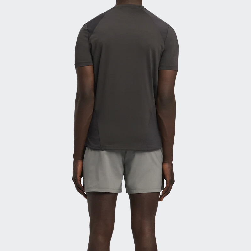 Remera Reebok Lab Speed Running Gris