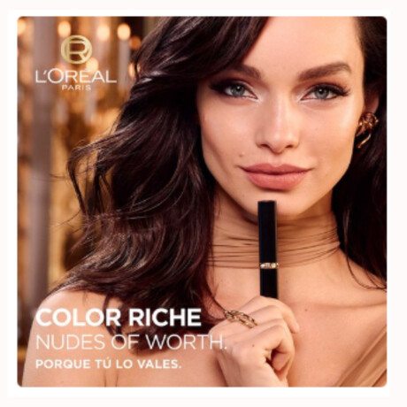 Labial L'Oréal Paris Color Riche Intense Volume Matte 570-Worth It Intense
