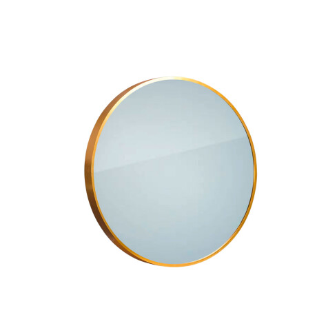 Espejo redondo de pared Lumax Diámetro 50cm Dorado