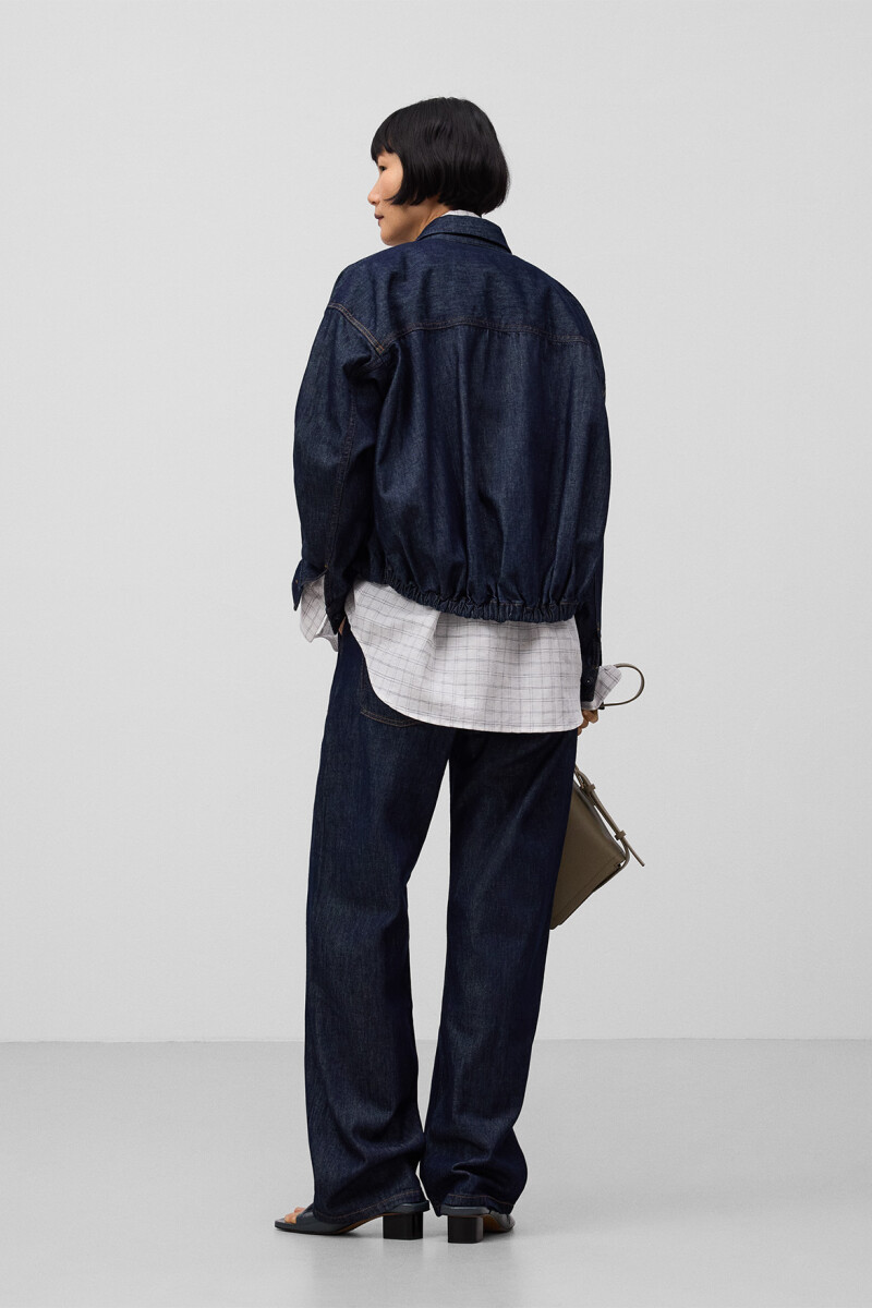BOMBER DENIM Azul