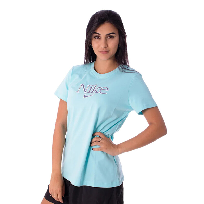 Sportwear - Nike - NIKE BUZO W NSW TEE FEMME COPA de Mujer - DJ1818-482 Celeste