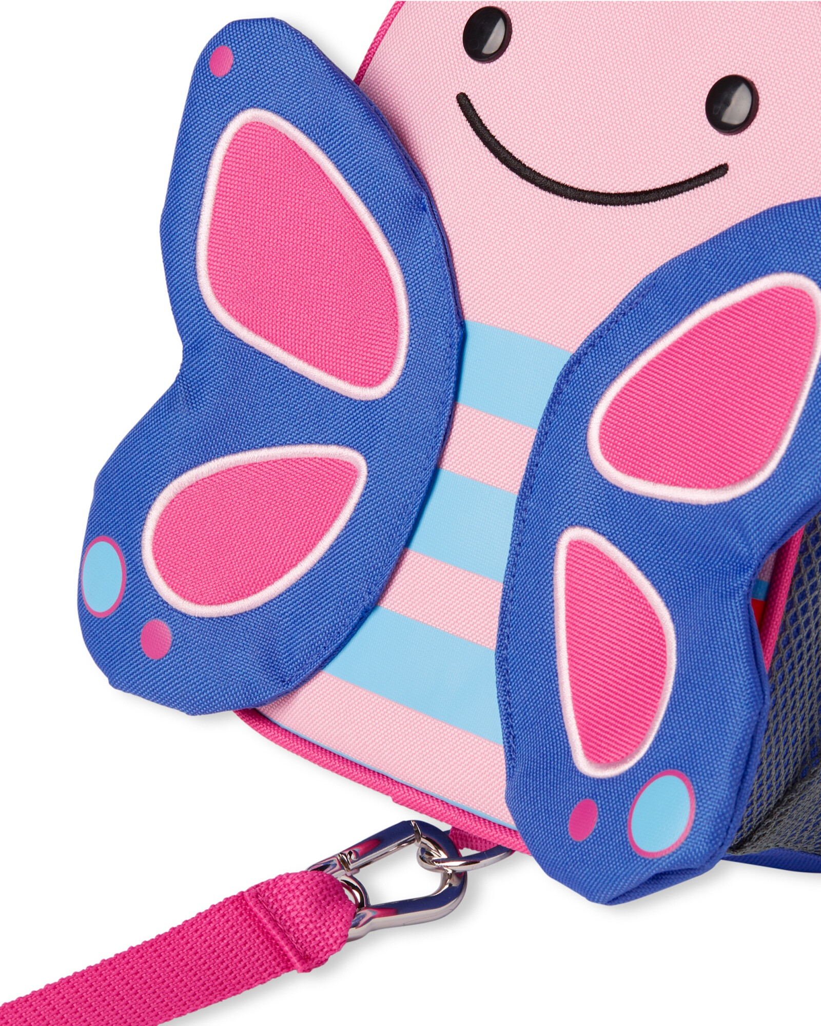 Mochila con arnés, diseño mariposa Mochila con arnés, diseño mariposa