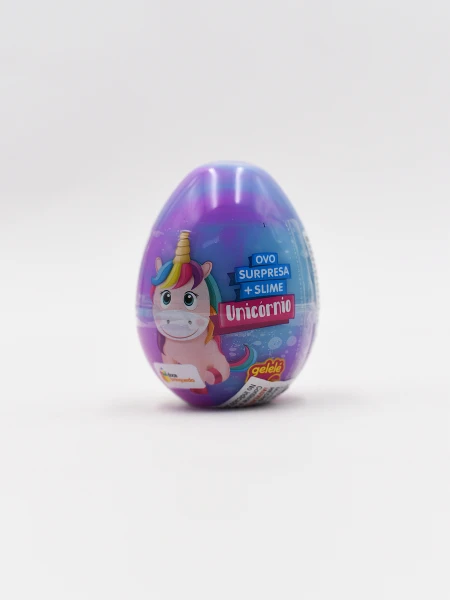 HUEVO SORPRESA SLIME UNICORNIO VIOLETA