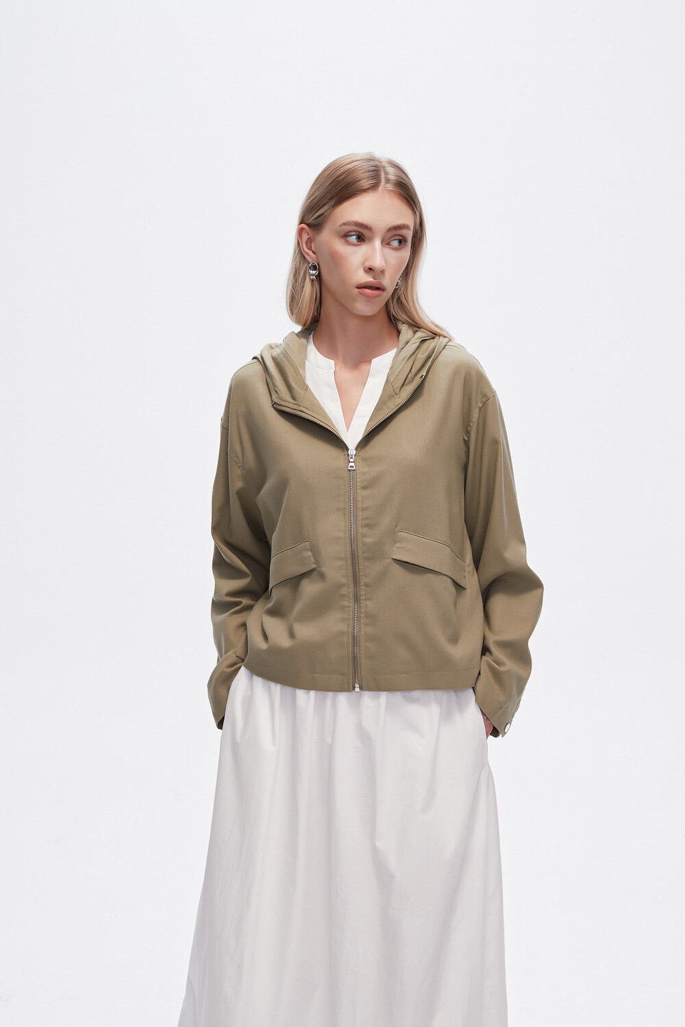 Campera Yenia Verde Oliva Claro
