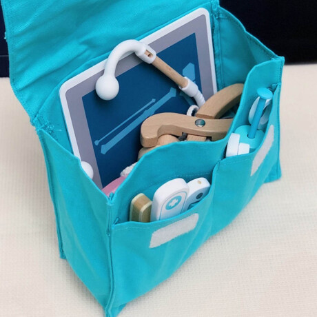 Juego Set Doctor Y Dentista Niños De Madera Maletín Juego Set Doctor Y Dentista Niños De Madera Maletín