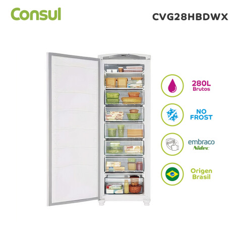 Freezer vertical CVG28HBDWX Consul Freezer vertical CVG28HBDWX Consul