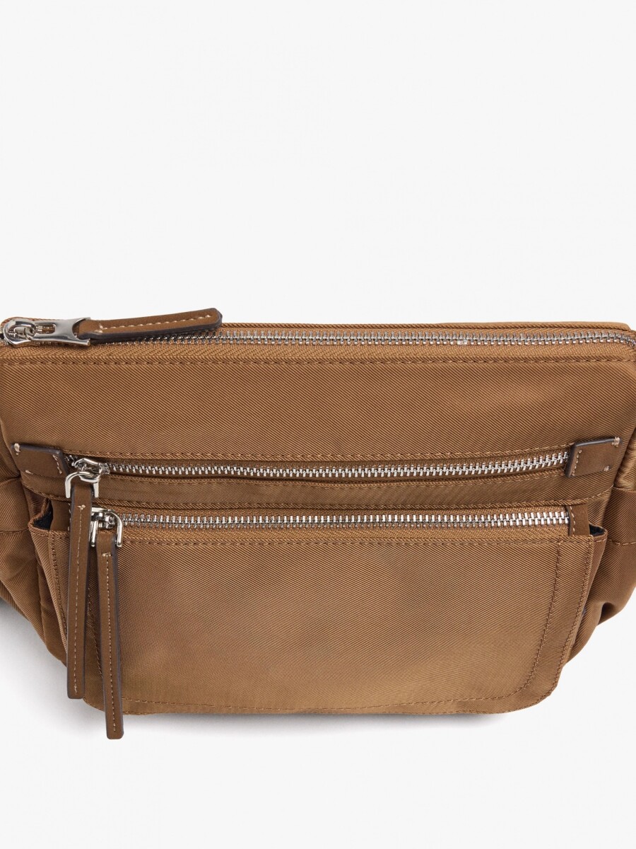 Bolso Bandolera De Nylon Bolsos Exteriores camel
