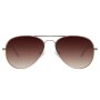 Lentes De Sol Chilli Beans Aviador - Unisex Gradiente Marón/Dorado