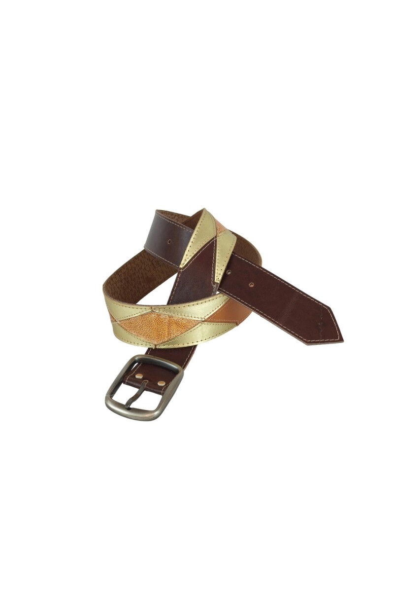Cinto de mujer con detalles en cuero Cinto de mujer con detalles en cuero