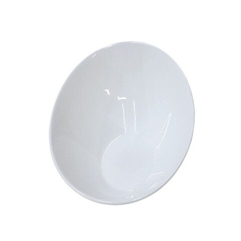 OUTLET Plato Bowl de cerámica blanco 25*9.5 cm Outlet Plato Bowl De Cerámica Blanco 25*9.5 Cm