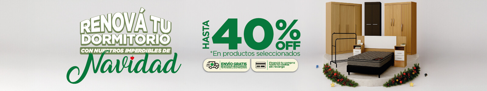 Encontrá todo para tu dormitorio en los Imperdibles de La Tentación