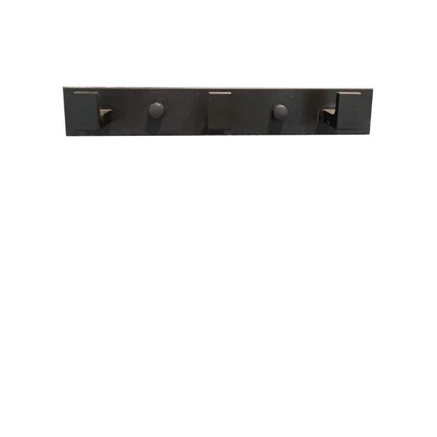 Percha Triple Apollo Negra Percha Triple Apollo Negra