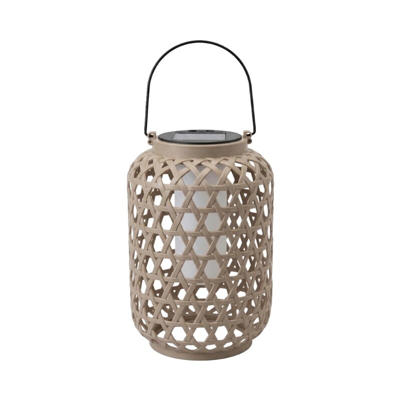LAMPARA LED SOLAR BEIGE CL Unica
