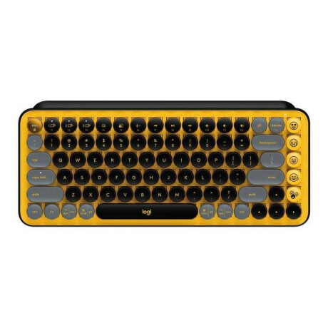 Teclado Bluetooth Logitech Pop Keys Qwerty Logitech Brown Color Blast Teclado Bluetooth Logitech Pop Keys Qwerty Logitech Brown Color Blast