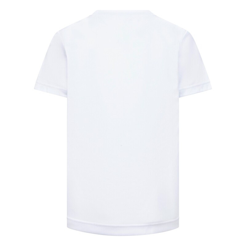 Camiseta Jumpman Logo Tee de Niños Blanco