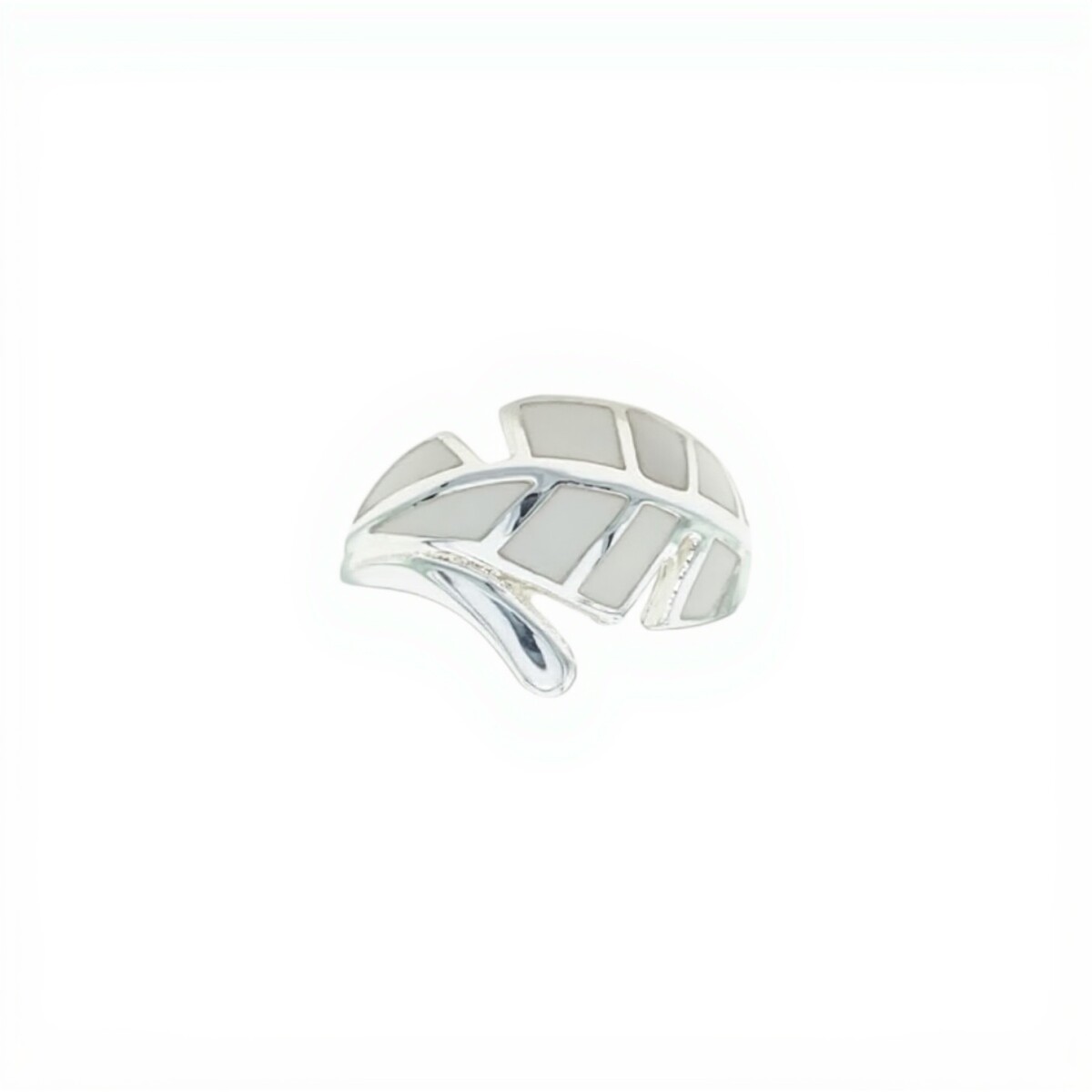 Anillo Planta-Plata 925-Con Nacar-AN4587 - conpiedra 
