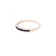 Anillo medio sin fin oro 18 k zafiros azules carré. Anillo medio sin fin oro 18 k zafiros azules carré.
