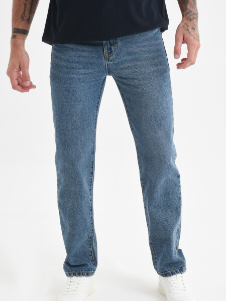 Pantalón de jean clásico Azul Claro