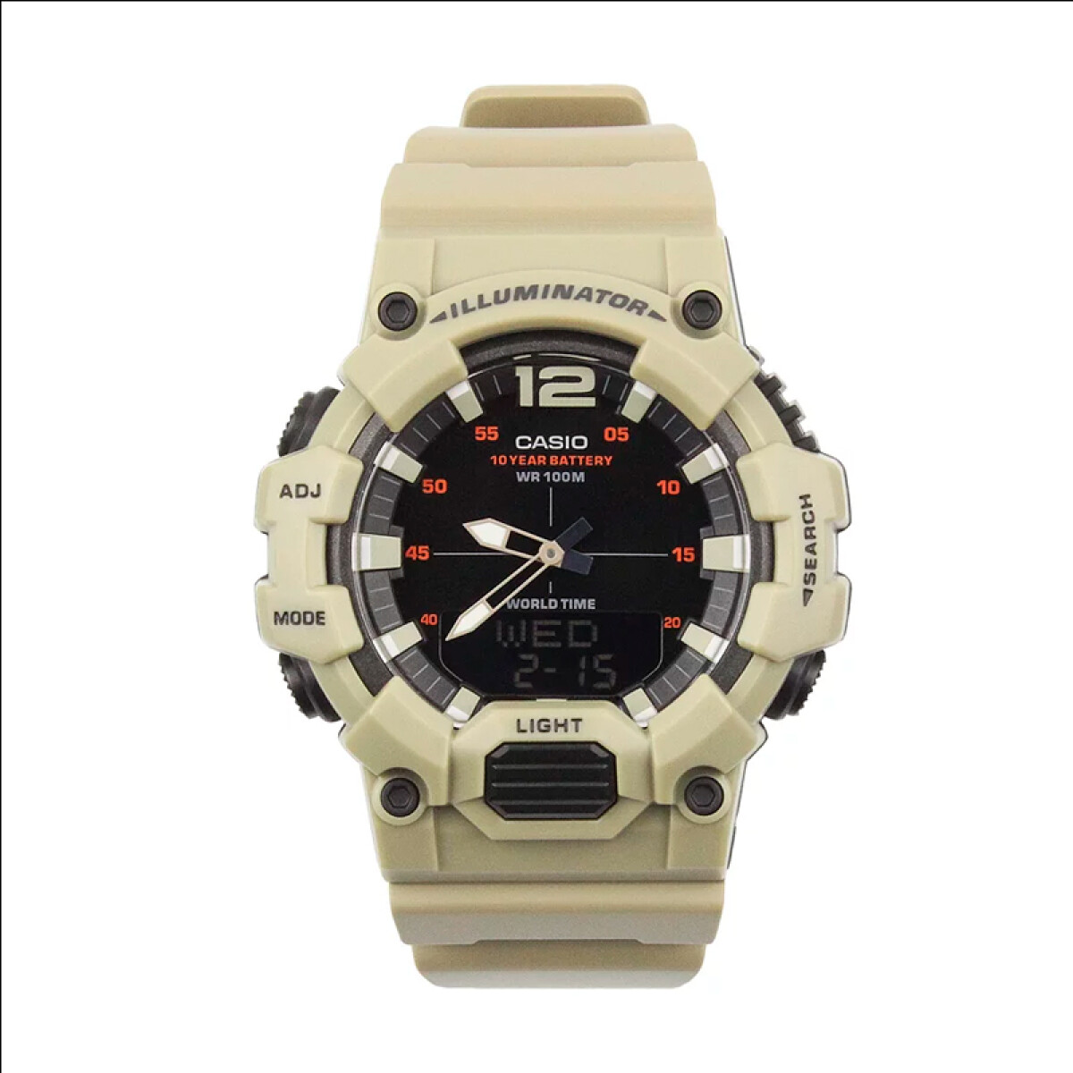 Reloj Casio Resina Analógico-Digital Hombre HDC-700-3A3VDF 