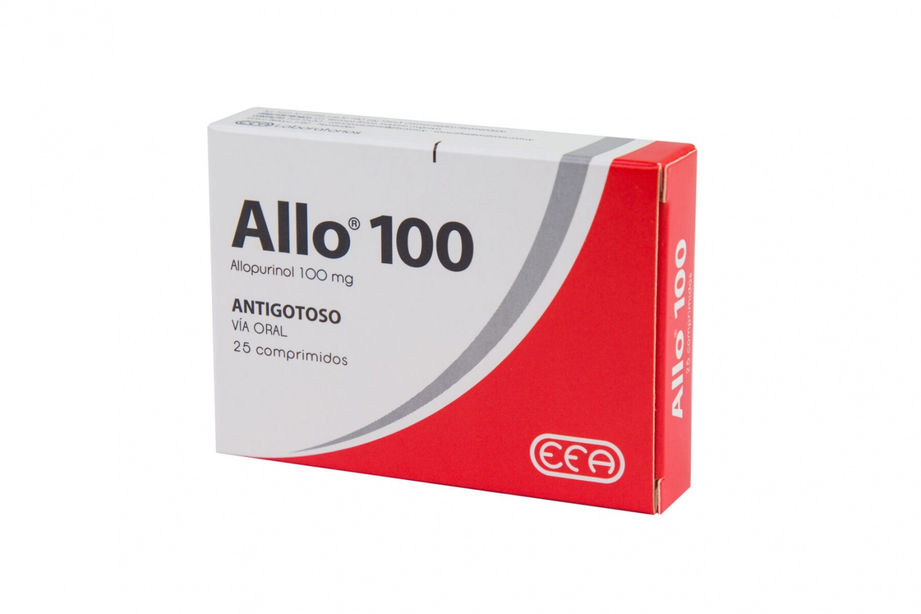 Allo Efa 100mg 25 Comprimidos 