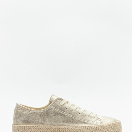 ZAPATILLA JUTEX Dorado