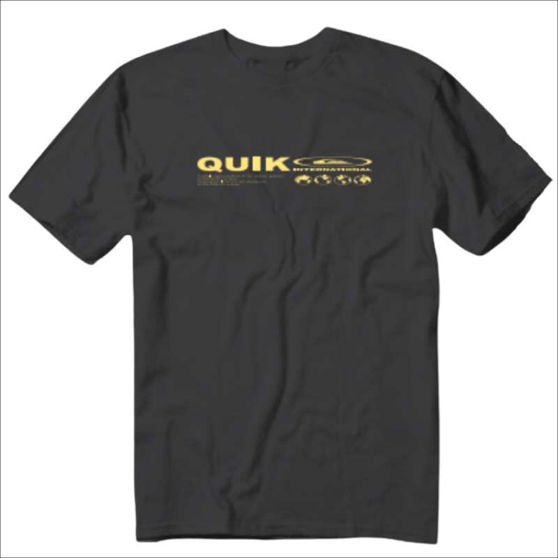Remera Quiksilver Charts - Negro Remera Quiksilver Charts - Negro