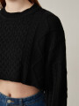 Sweater Biolcati Negro