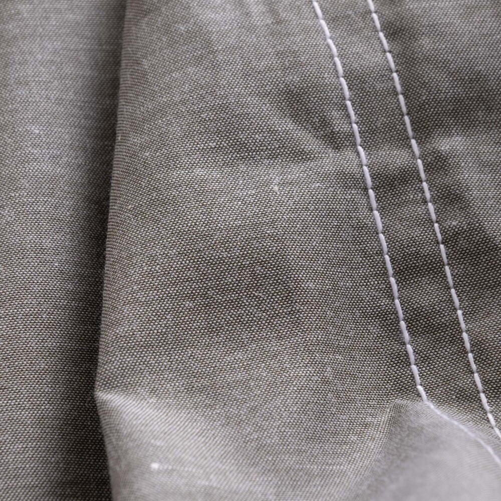 JGO. SÁBANAS 1 1/2 PLAZA ALGODON-Y-POLIESTER VERDE CHAMBRAY