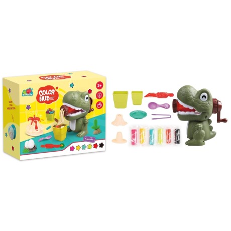 Juego masas para moldear - Dino 143 001