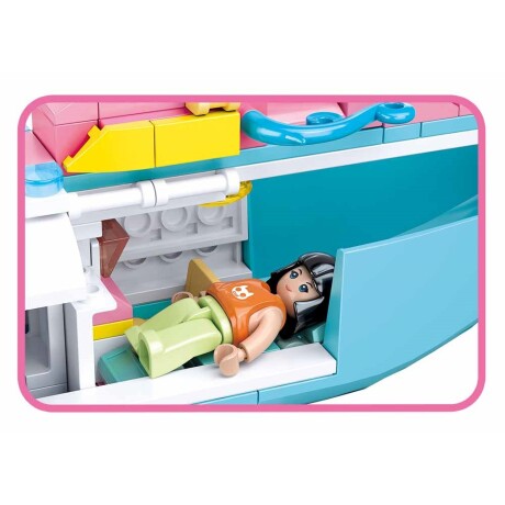 Bloques de Construcción Sluban Helicóptero Médico 163Pzs Multicolor