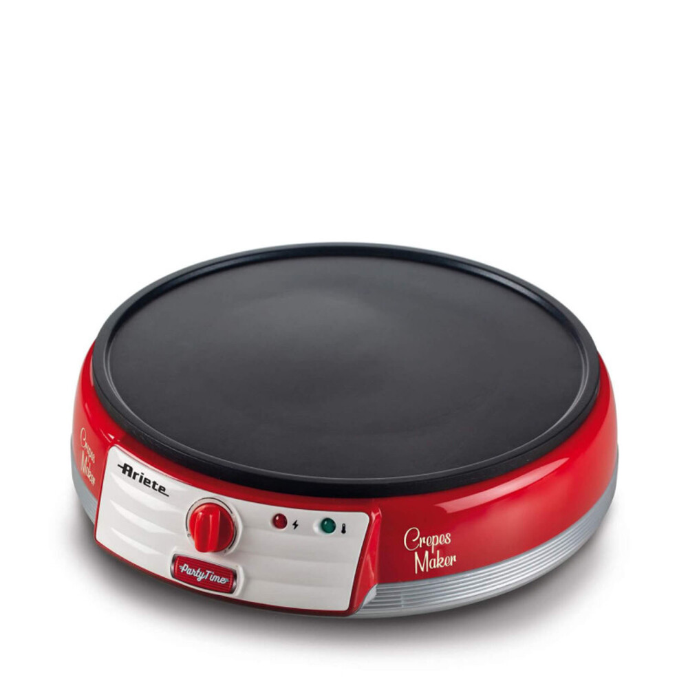 CREPES MAKER ARIETE 1000W ROJO WHRD MOD. 202