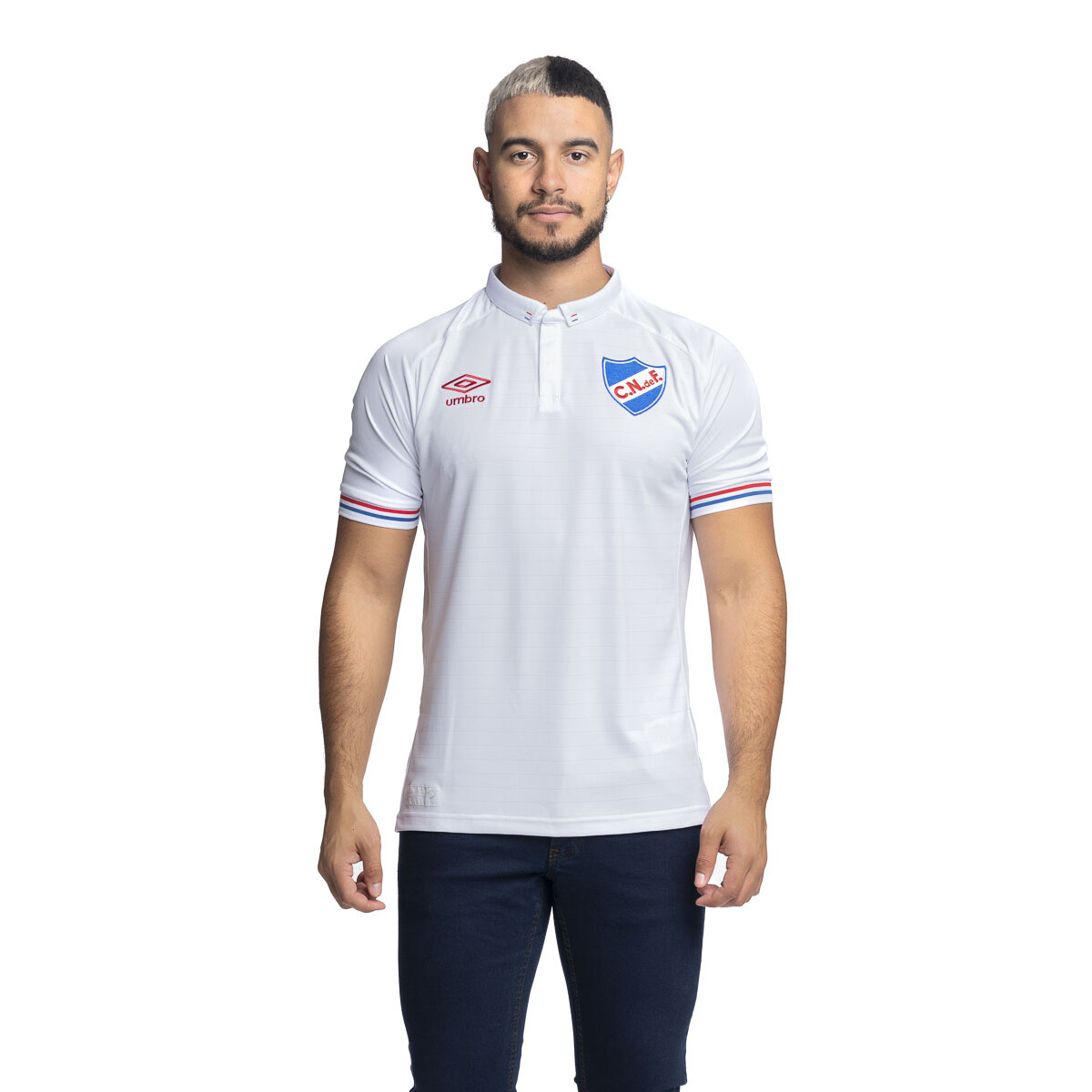 Camiseta Home Oficial 2019 Umbro Nacional Hombre - 0v4 