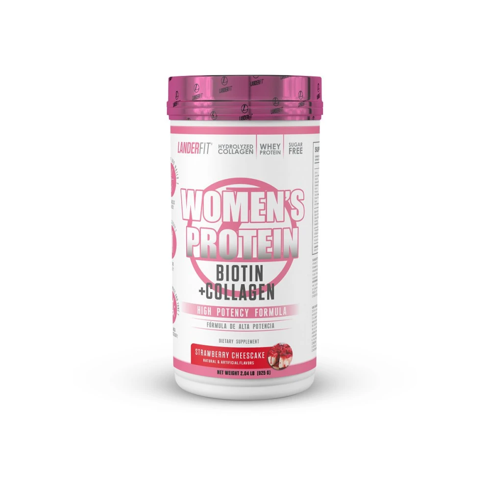 LANDERFIT WOMENS PROTEIN STRAWB. CHEESC.
