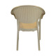 Set x4 Sillas con apoya brazos BEIGE