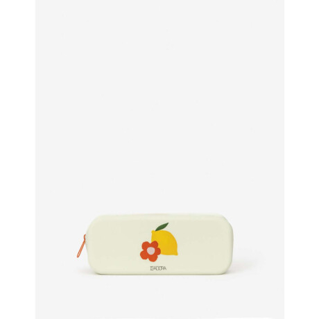 Cartuchera De Silicona Estampada Combinacion Multicolor