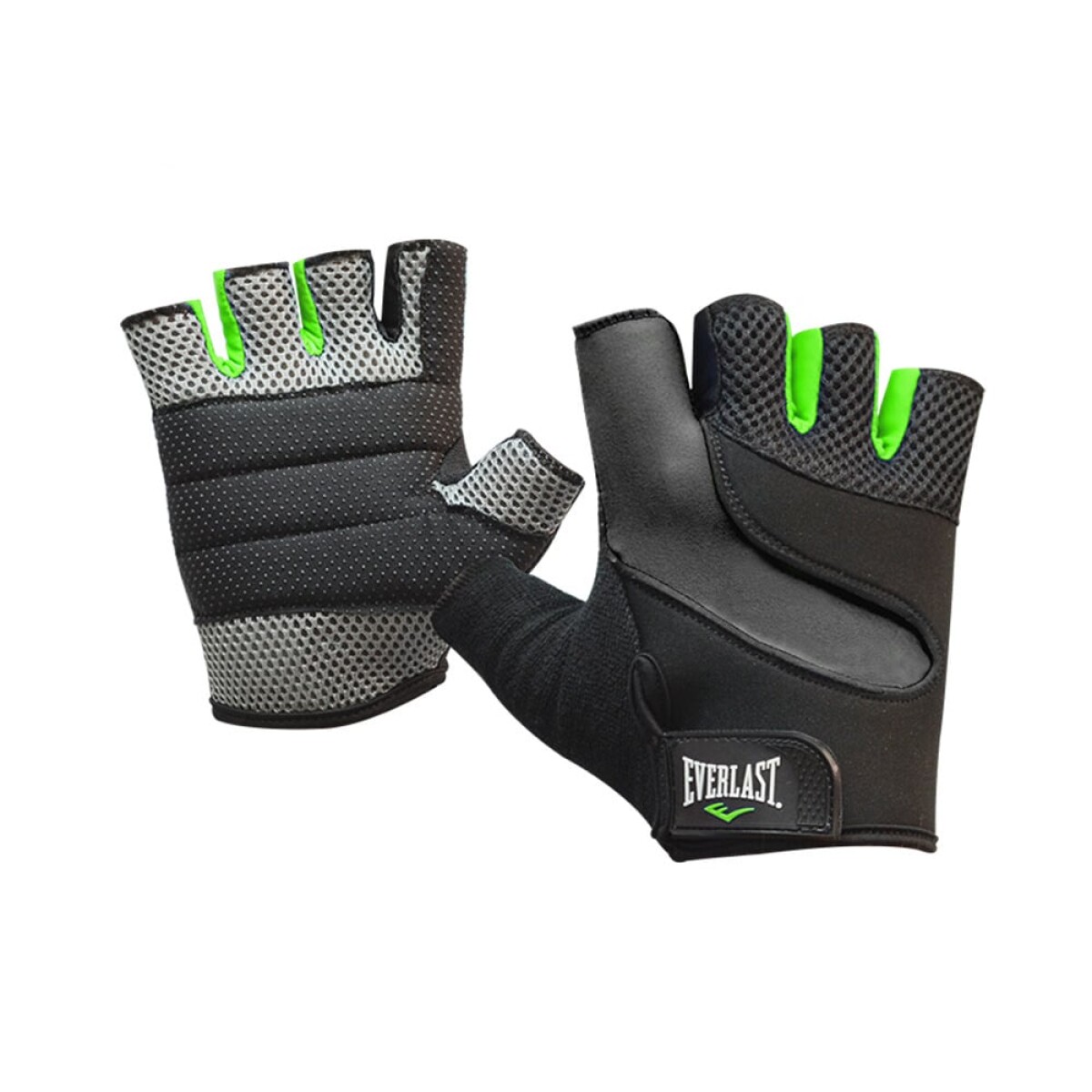GUANTE EVERL CICLISMO ALPINO II BK/GN XL - BK/GN 