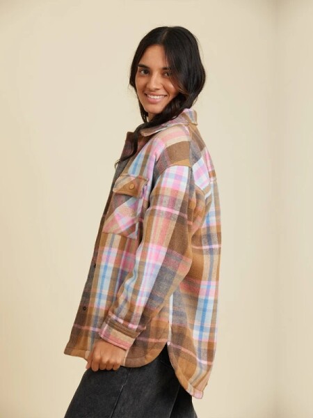 SOBRECAMISA RUSTY ENYA ROSA BEI