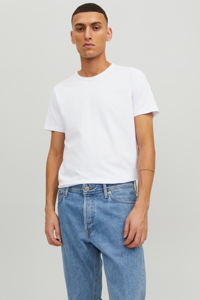 Polera Basic Regular Fit Optical White