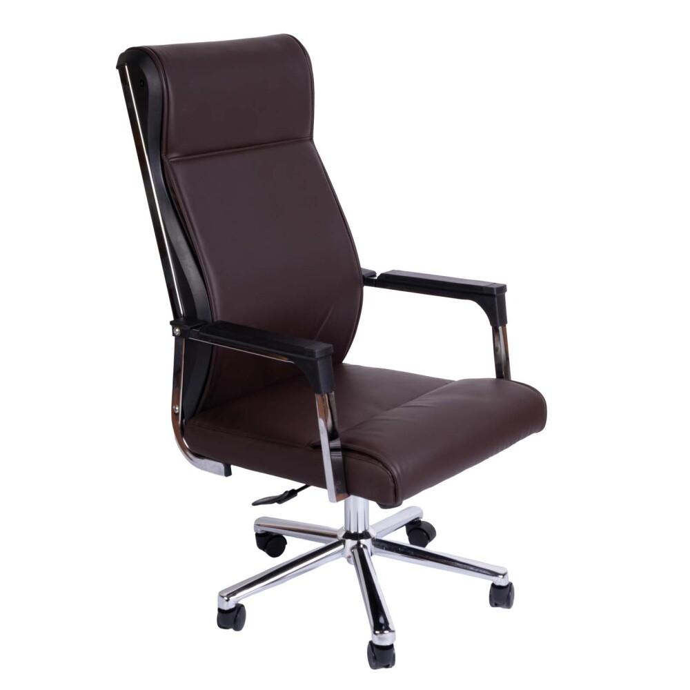 SILLA DE OFICINA MALLA MARRON TERRA