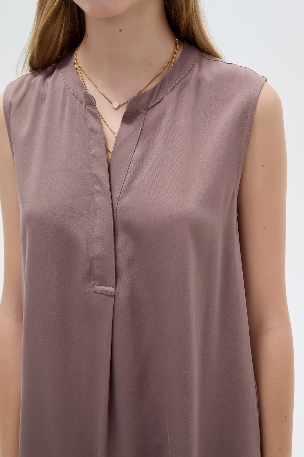 Blusa Tavia Taupe / Mink / Vison