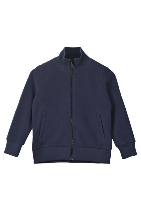 Campera Polar Peach para niños Navy