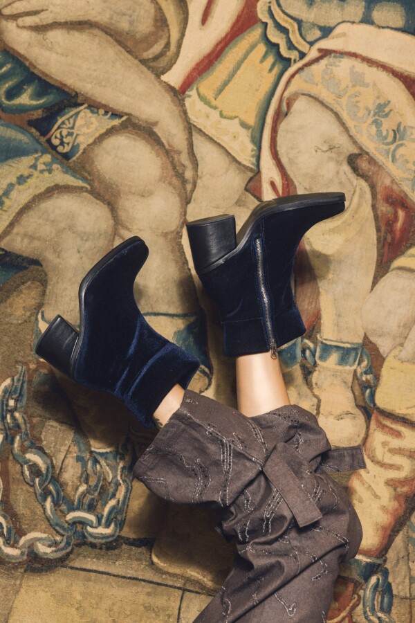 Smoothie boots Azul