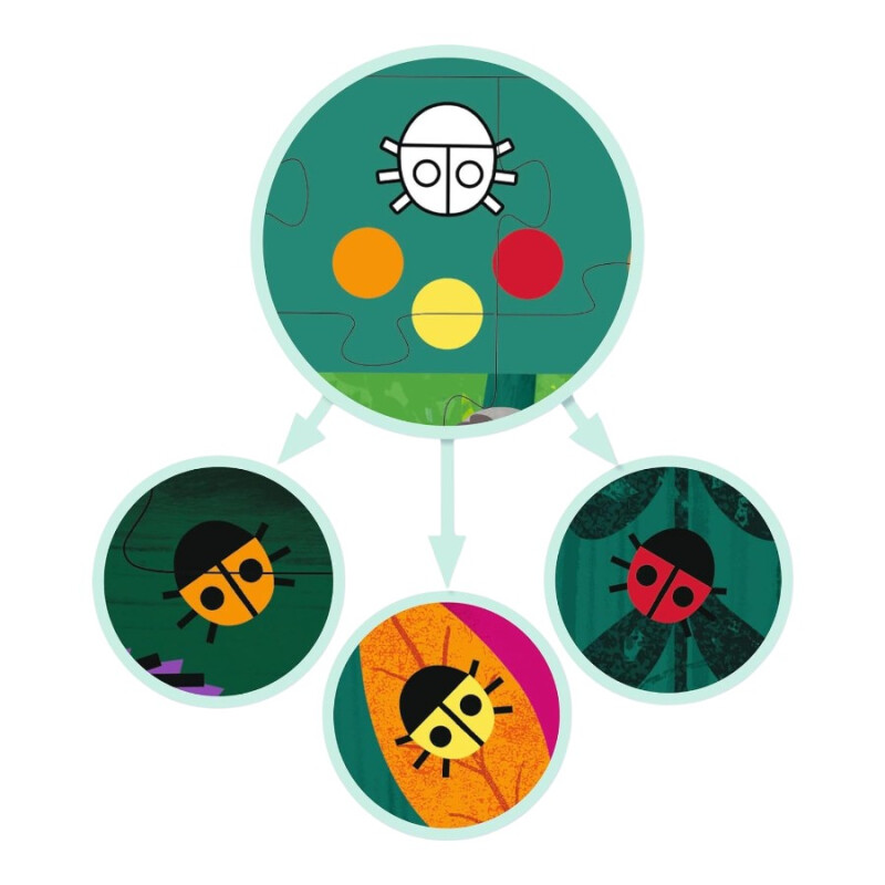 Puzzle Gigante Bosque Djeco Puzzle Gigante Bosque Djeco