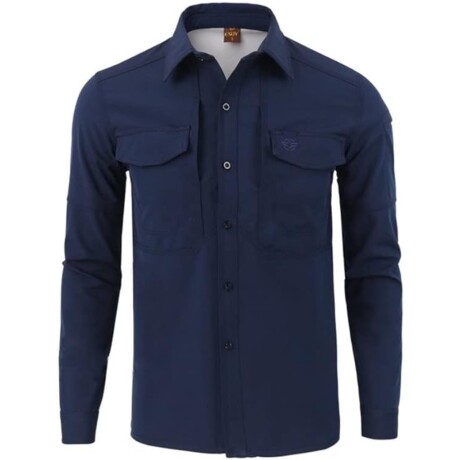 Camisa táctica con interior afelpado Azul