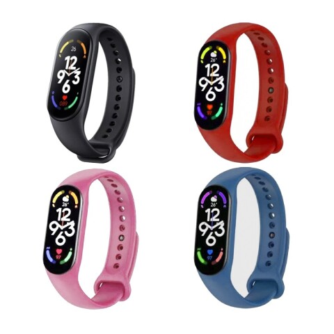 Reloj Smartband M7 Colores Varios Reloj Smartband M7 Colores Varios