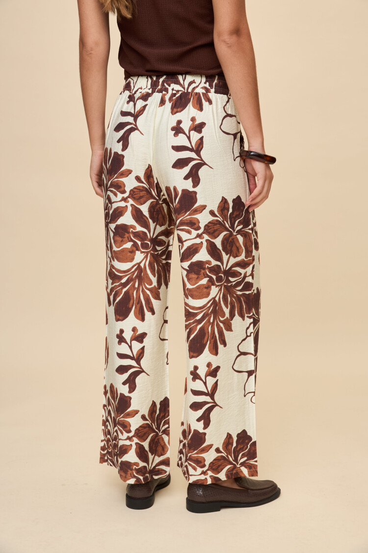 PANTALÓN SALOME PRINTED Marron