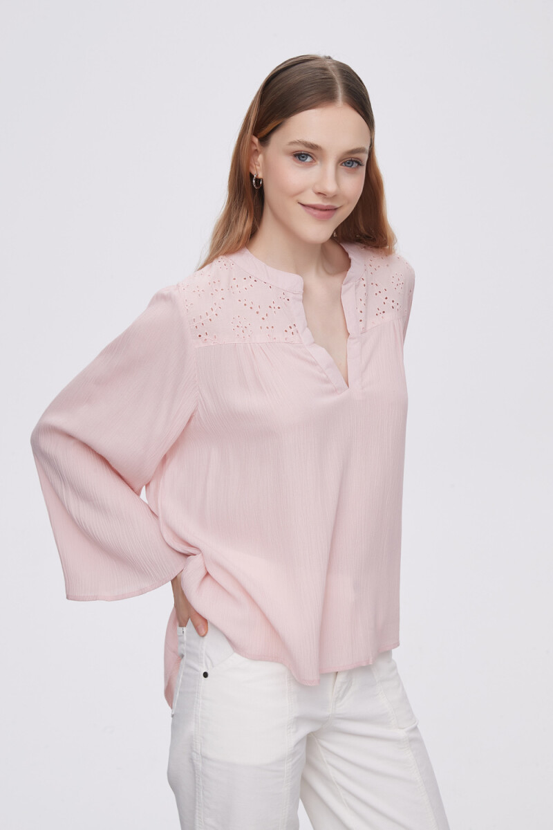 Blusa Bursas - Rosa Viejo 