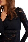 Blusa Encaje Negro