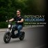 Moto Electrica Gogreen Shadow 2000W 20Ah 55 Km/h Alarma Led Variante Color Negro