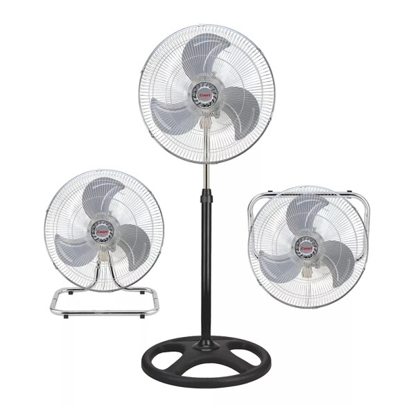 Ventilador 18" Metal 3 En 1 De Pie Piso Y Pared Ventilador 18" Metal 3 En 1 De Pie Piso Y Pared
